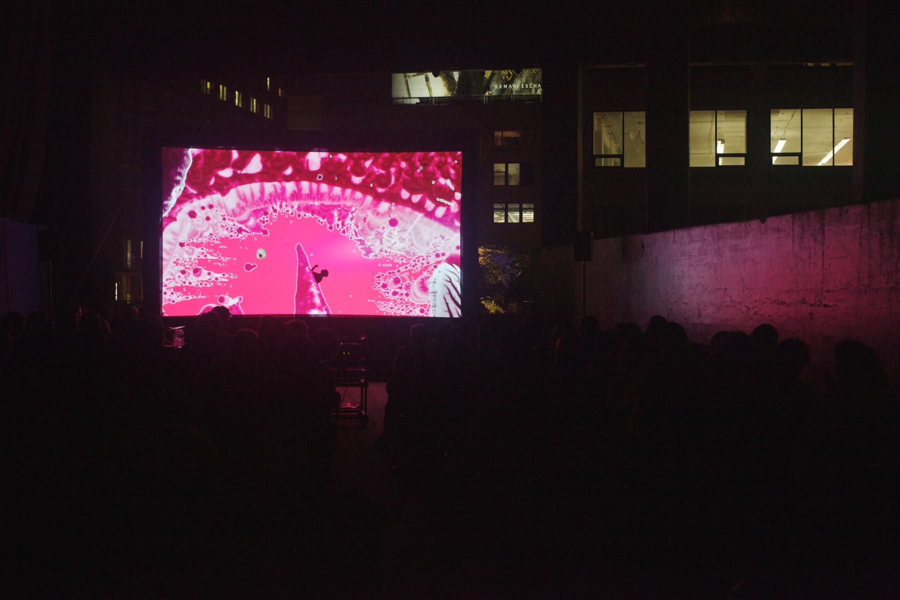 Atom Fables, 10 October 2011. Photo by Liz Ligon, courtesy of Friends of the High Line.