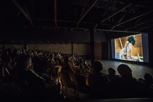 Dirty Gay Movie Night as part of Marfa Myths 2017. Photo by Alex Marks.