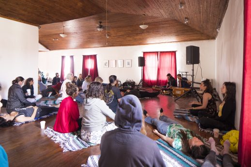 Botany and Shingetsu Billy White at Marfa Myths 2017. Photo by Alex Marks