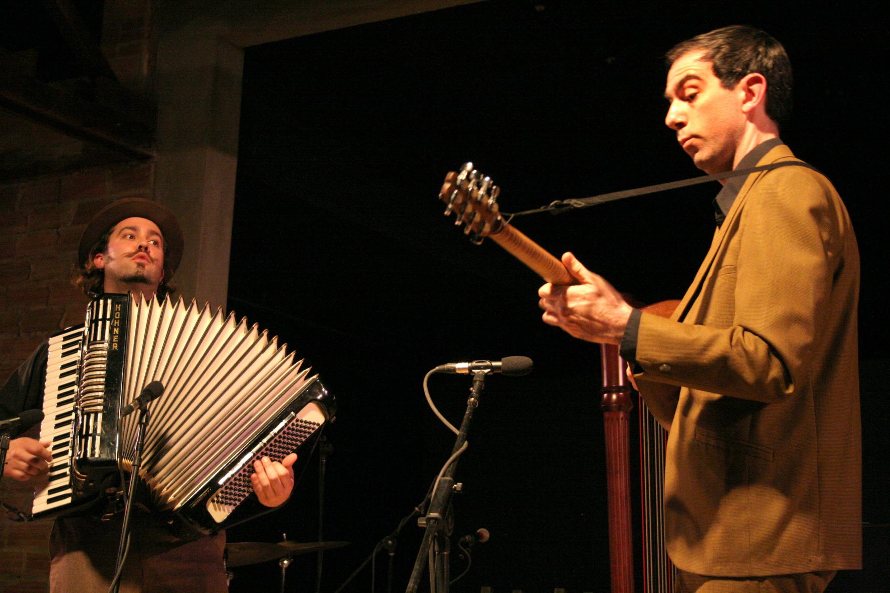Accordion player