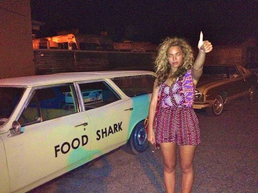 Beyoncé, Food Shark. Courtesy of Food Shark