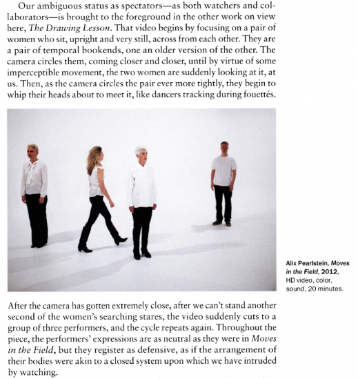 Alix Pearlstein:Artforum clip image