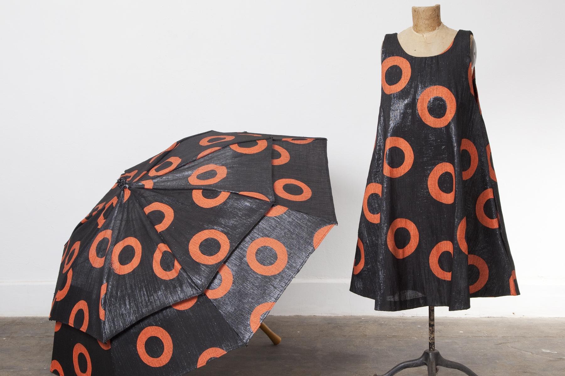 ALYCE SANTORO, Sonic Fabric Umbrellas and Sonic Fabric Dresses