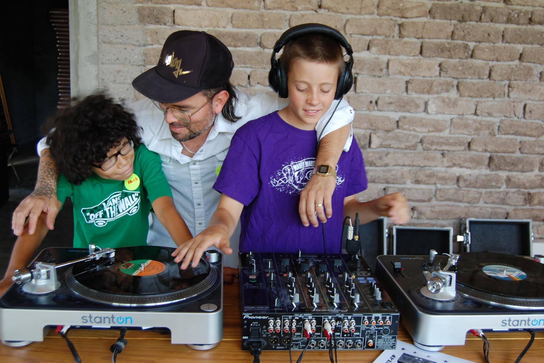 DJ Camp 2012. Photo by Jessica Brassler.