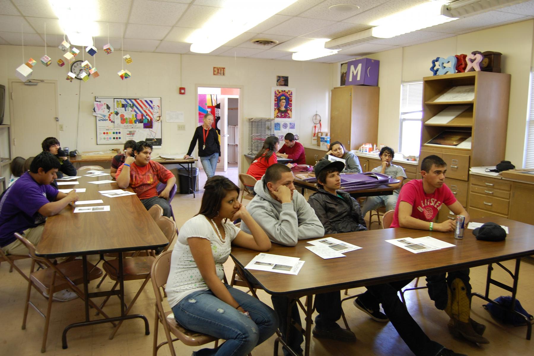 The students. Photo by Jessica Brassler.