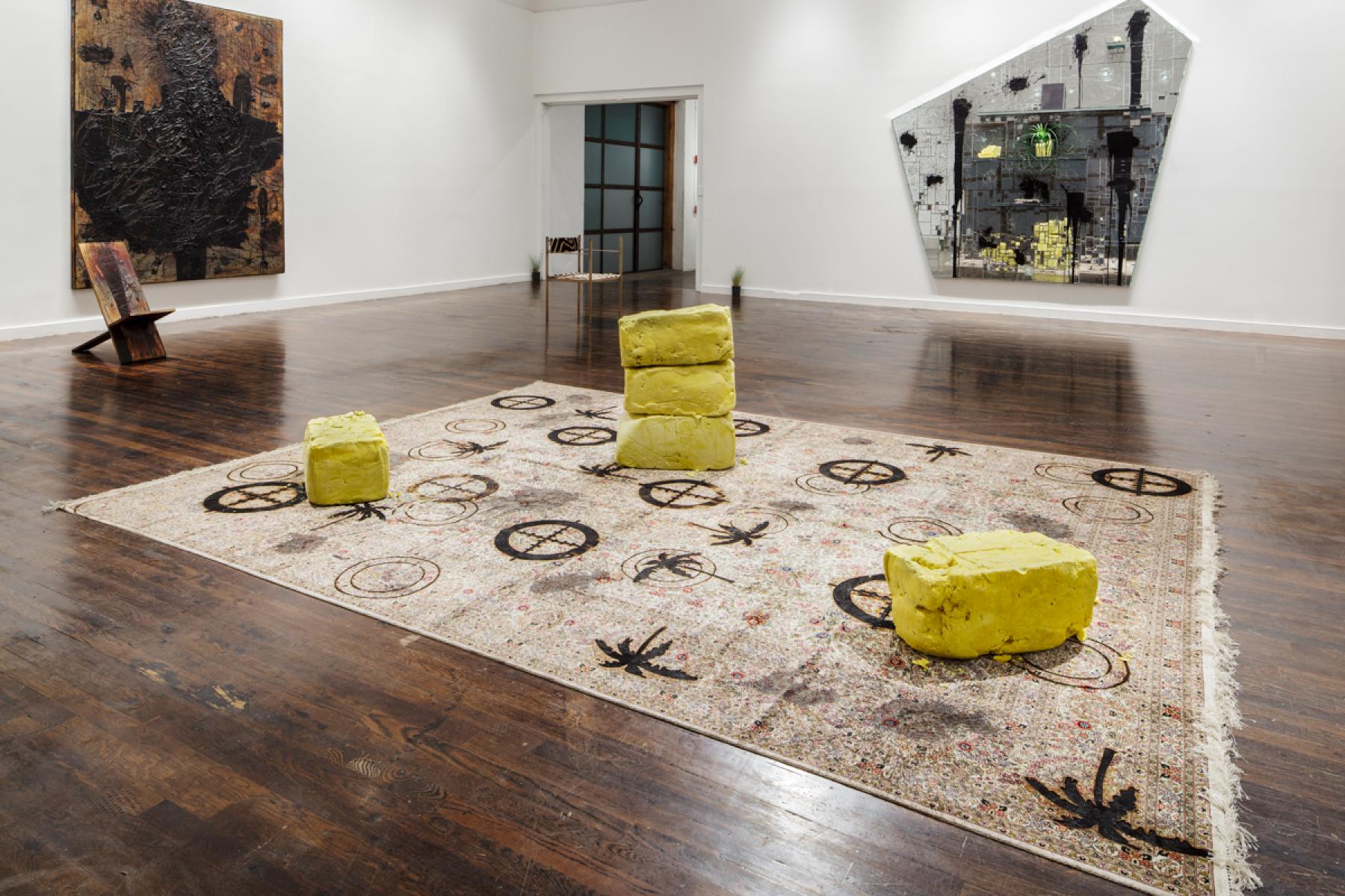 Installation view, North Gallery New Growth Rashid Johnson Photography © Fredrik Nilsen