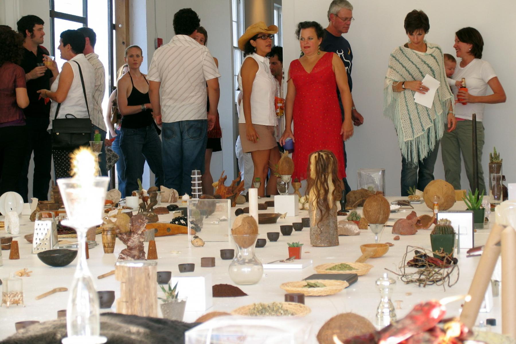 Opening reception for Franco Mondini-Ruiz's Giant