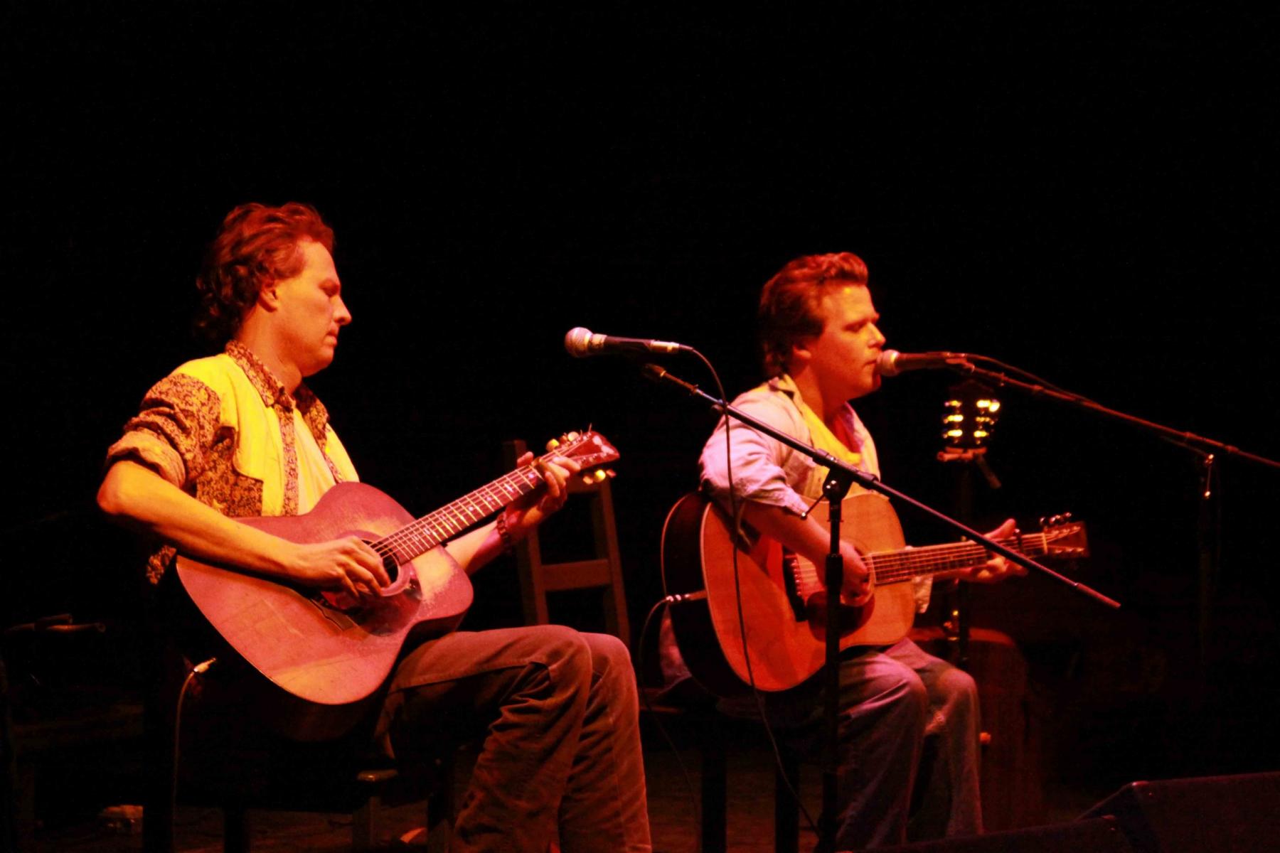 Adam Carroll and Scrappy Jud Newcomb. Photo by Robert Armendariz.