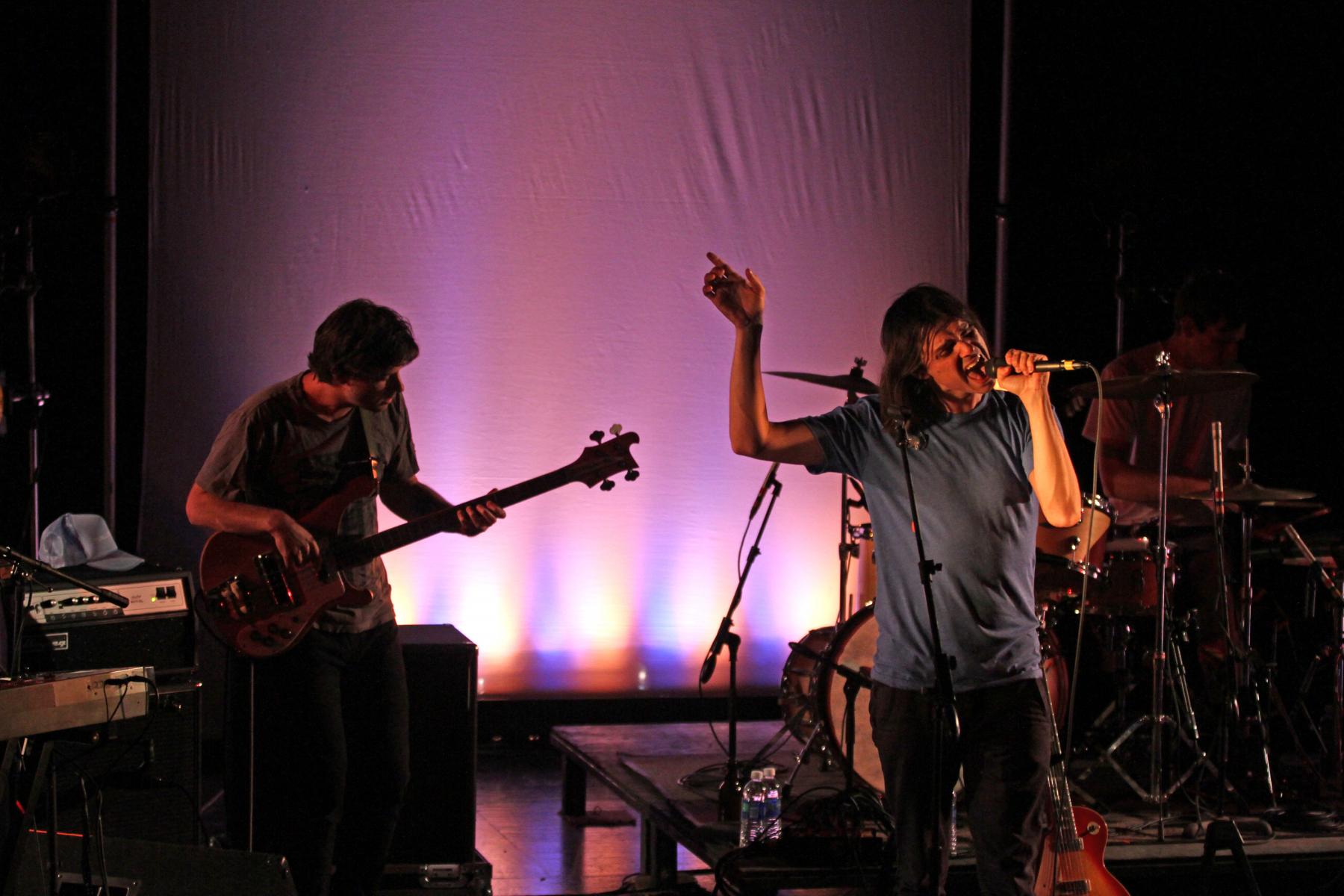 Dirty Projectors, 31 July 2012. Photo by Alberto Tomas Halpern.