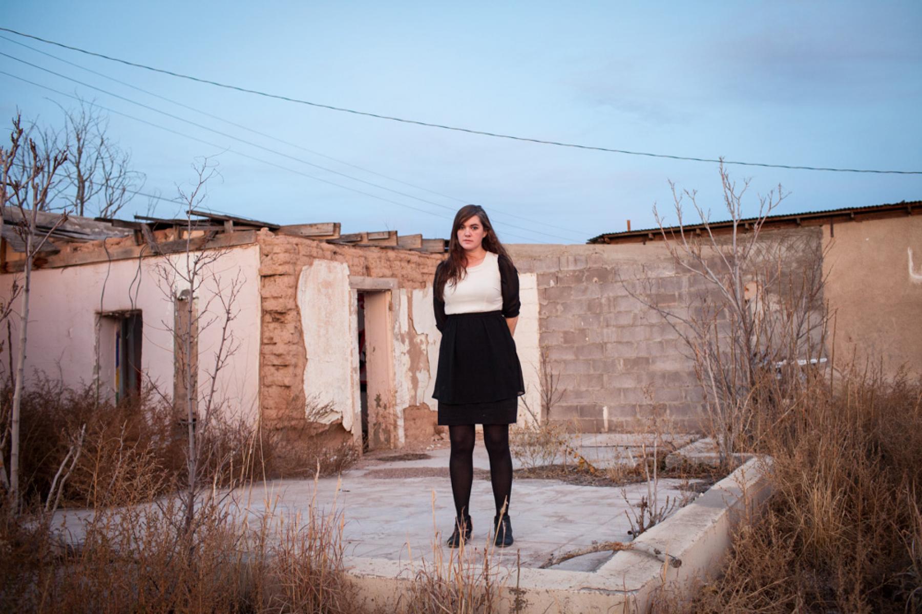 Julianna Barwick, December 3, 2013. Photo by Jennifer Boomer.