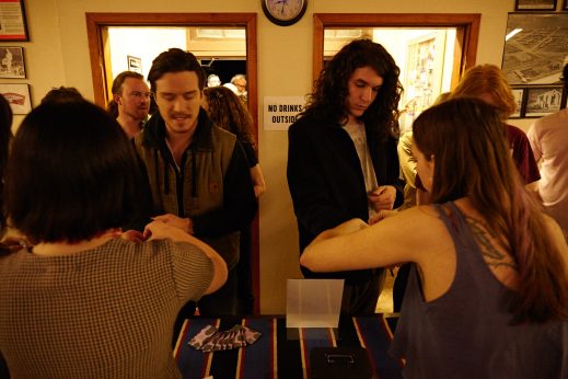 Guests at Roky Erickson, March 9, 2017. Photo by John Vogler.