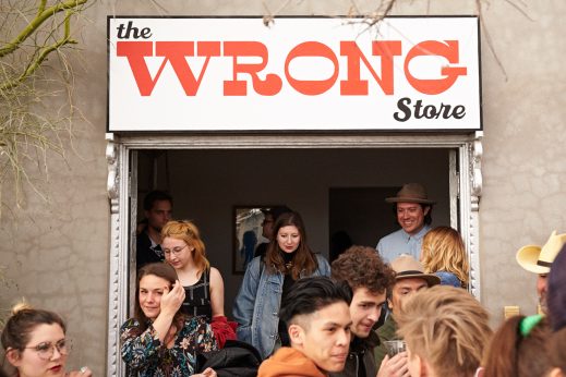 Zomes at Wrong Marfa, March 10, 2017. Photo by John Vogler.