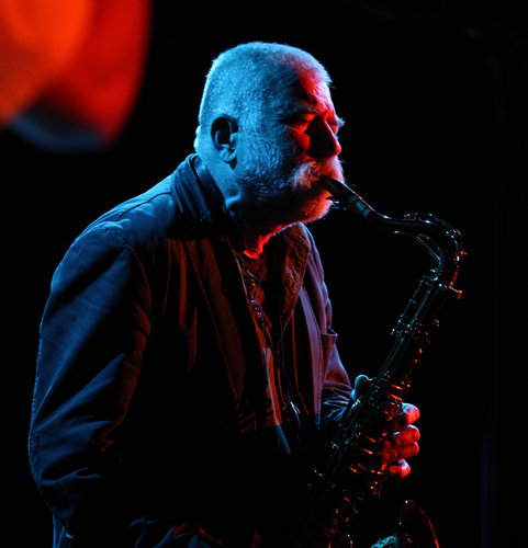 PeterBrotZMANN-MICHELLEAGINS Peter Brötzmann, photo by Michelle V. Agins. Courtesy of The New York Times.