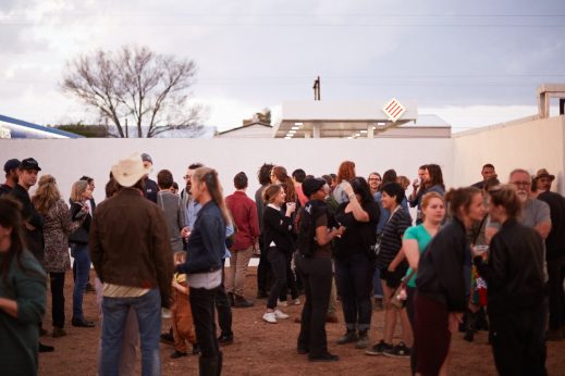 Strange Attractor opening reception, March 10, 2017. Photo by John Vogler.