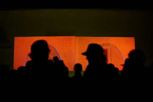 The opening of Strange Attractor, March 10, 2017. Photo by John Vogler.
