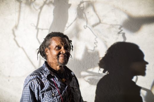 Lonnie Holley, March 10, 2017. Photo by Alex Marks.