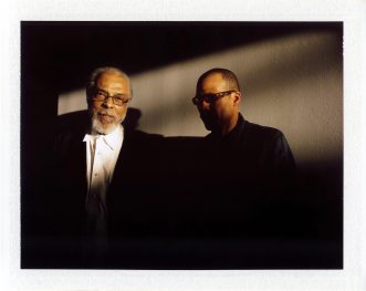 HAMIET BLUIETT AND KAHIL EL'ZABAR , 8 MARCH 2013, PHOTO BY ALEX MARKS