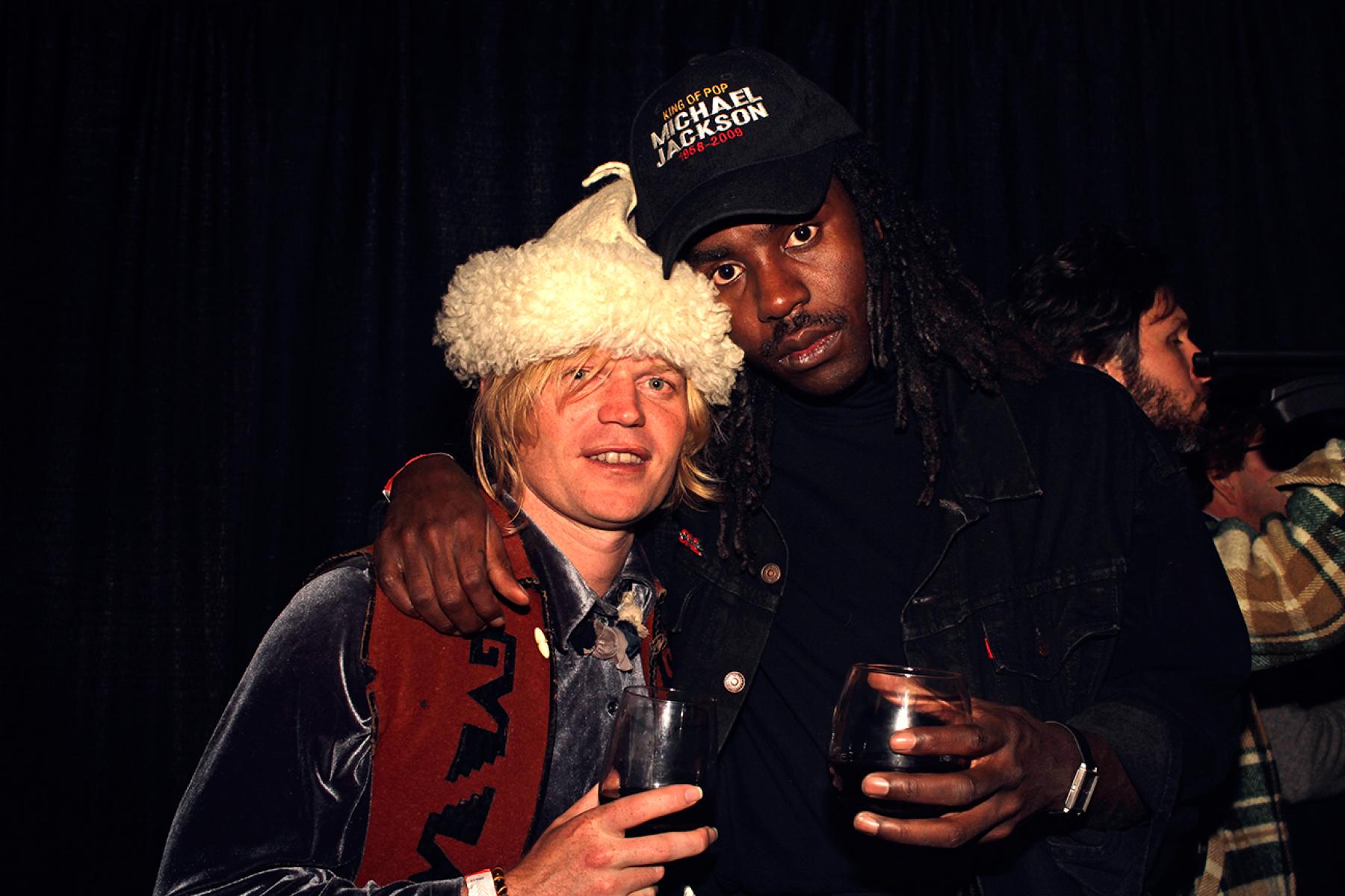 Connan Mockasin and Dev Hynes, March 14, 2015. Photo by Luis Nieto Dickens.