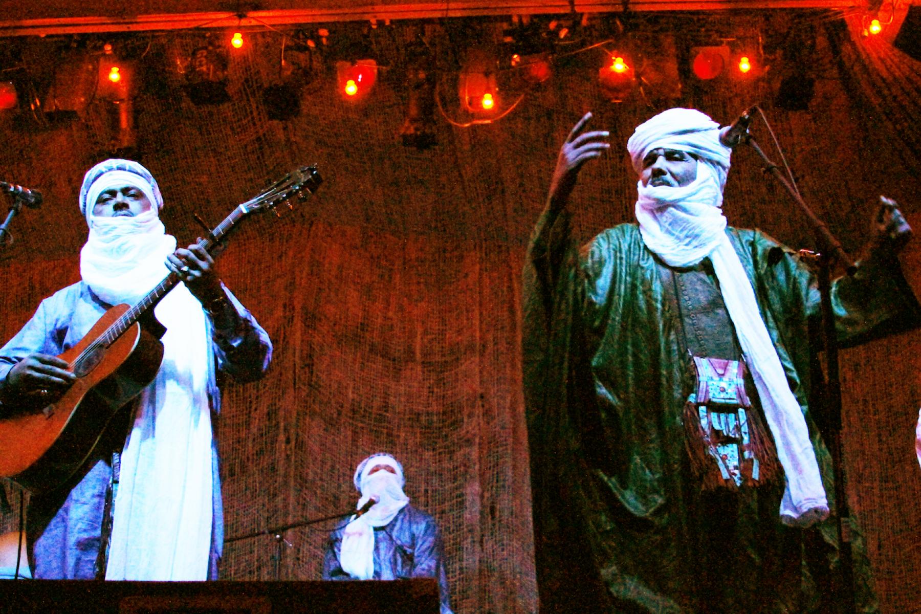 Tinariwen, 3 November 2011. Photo by Fred Covarrubias.