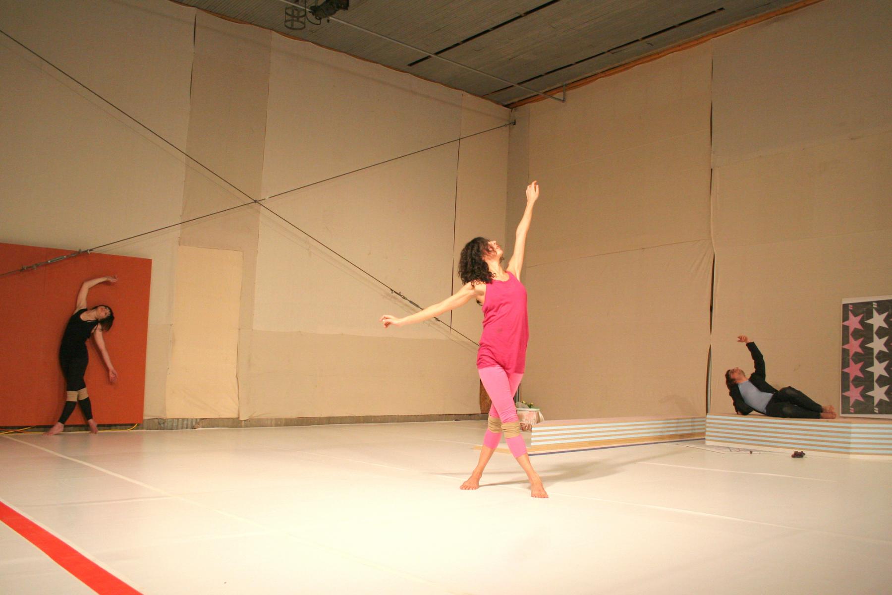 Gloria, choreographed by Maria Hassabi, created in collaboration with performers Hristoula Harakas and David Adamo, May 11, 2007.